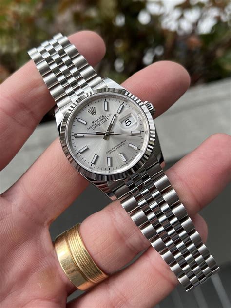 silver and gold womens rolex|rolex datejust silver dial 36mm.